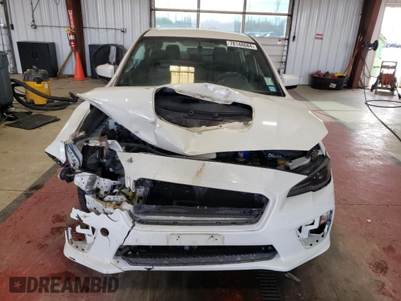 2017 Subaru WRX with VIN JF1VA1B67H9838923, listed as a Copart auction lot 78148684 with 93,725 mi miles and Non Repairable. Bid and sale history available at carsss.com. Image 5.