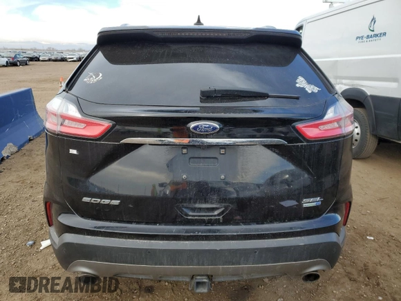 2019 Ford Edge SEL with VIN 2FMPK4J98KBC38754, listed as a Copart auction lot 48116955 with 76,369 mi miles and Salvage Title. Bid and sale history available at carsss.com. Image 6.