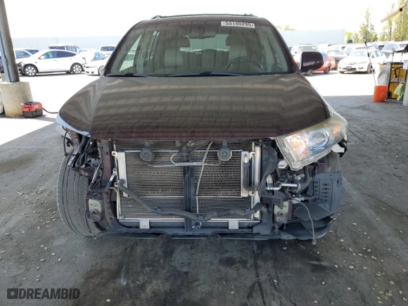 2013 Toyota Highlander Hybrid Limited with VIN JTEDC3EH9D2018432, listed as a Copart auction lot 53140295 with 106,817 mi miles and Salvage Title. Bid and sale history available at carsss.com. Image 5.