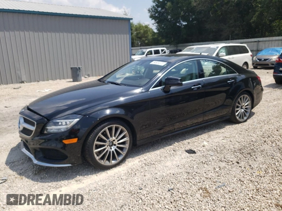 2016 Mercedes-Benz CLS with VIN WDDLJ6FB7GA173241, listed as a Copart auction lot 64604973 with 56,357 mi miles. Bid and sale history available at carsss.com. Image 1.
