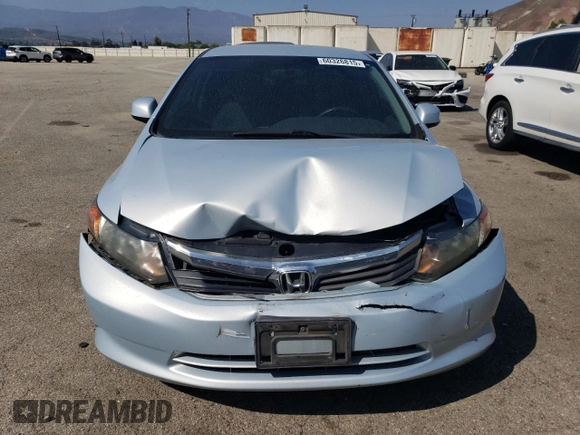 2012 Honda Civic LX с VIN 2HGFB2F56CH524788, выставлен на аукционе Copart как лот 60326815 с пробегом 160 271 миль миль и Списание • Salvage title. История ставок и продаж доступна на DreamBid. Изображение 5.