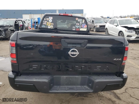 2022 Nissan Frontier S with VIN 1N6ED1CM1NN624377, listed as a Copart auction lot 79005154 with 71,811 mi miles and Non Repairable. Bid and sale history available at carsss.com. Image 6.