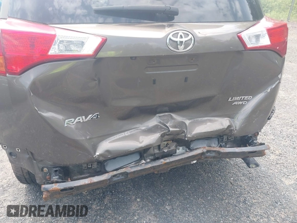 2015 Toyota RAV4 Limited z VIN 2T3DFREV5FW380479, wystawiony jako IAAI lot #42464096 z przebiegiem 81 803 mil mil oraz . Historia ofert i sprzedaży dostępna na DreamBid. Obrazek 6.