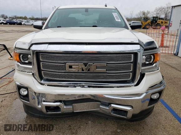 2014 GMC Sierra 1500 SLT with VIN 3GTU2VEC1EG382439, listed as a Copart auction lot 51769985 with 124,125 mi miles and Salvage Title. Bid and sale history available at DreamBid. Image 5.
