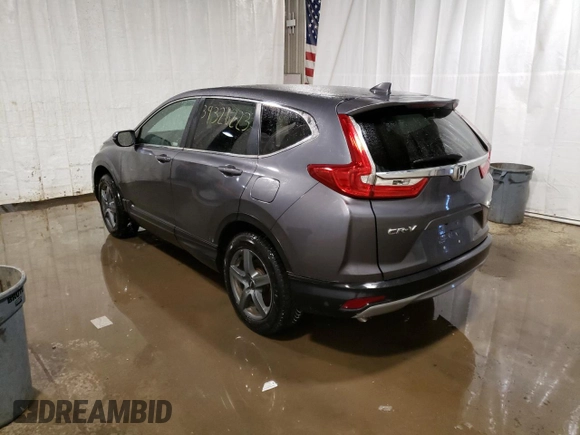 2019 Honda CR-V EX with VIN 2HKRW2H57KH675805, listed as a Copart auction lot 39326223 with 39,799 mi miles. Bid and sale history available at carsss.com. Image 2.