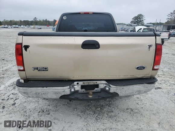 1999 Ford F-150 with VIN 1FTZX1721XNA37541, listed as a Copart auction lot 51588415 with 267,071 mi miles and Salvage title. Bid and sale history available at DreamBid. Image 6.