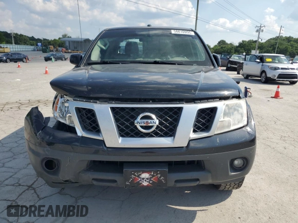 2017 Nissan Frontier Pro-4X with VIN 1N6DD0EV4HN754380, listed as a Copart auction lot 58810955 with 95,325 mi miles and Salvage title. Bid and sale history available at DreamBid. Image 5.