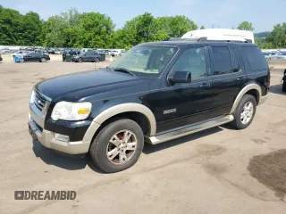 2006 Ford Explorer Eddie Bauer z VIN 1FMEU74E36UB22602, wystawiony jako Copart lot #59421655 z przebiegiem 176 624 mil mil oraz Czysty tytuł • Clean title. Historia ofert i sprzedaży dostępna na DreamBid. Obrazek 1.