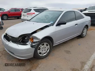 2002 Honda Civic z VIN 1HGEM21222L066980, wystawiony jako IAAI lot #41952740 z przebiegiem 68 818 mil mil oraz . Historia ofert i sprzedaży dostępna na DreamBid. Obrazek 2.