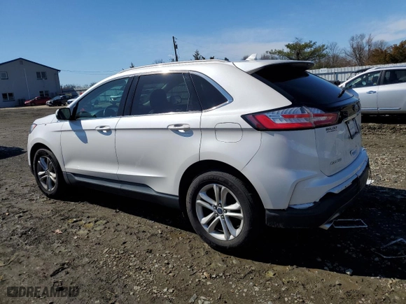 2019 Ford Edge SEL with VIN 2FMPK4J96KBB03000, listed as a Copart auction lot 50163625 with 35,874 mi miles and Salvage Title. Bid and sale history available at carsss.com. Image 2.