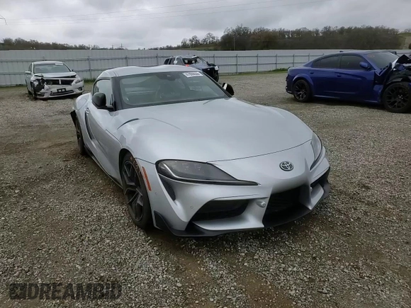 2020 Toyota Supra 3.0 with VIN WZ1DB4C0XLW030009, listed as a Copart auction lot 47809555 with 63,465 mi miles and Salvage title. Bid and sale history available at DreamBid. Image 10.