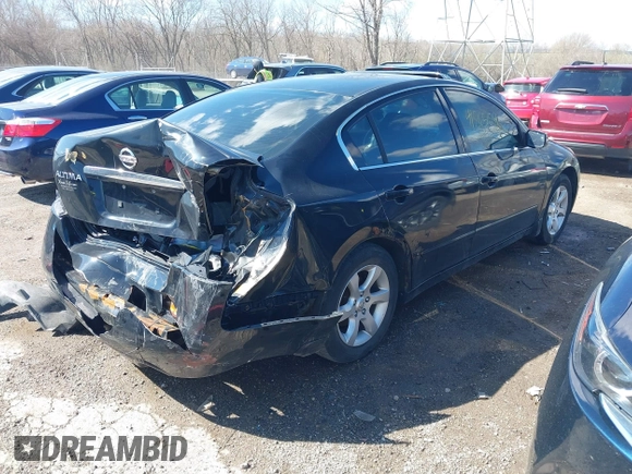 2008 Nissan Altima 2.5 with VIN 1N4AL21E68N502789, listed as a IAAI auction lot 41865109 with 182,407 mi miles. Bid and sale history available at carsss.com. Image 4.