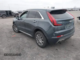 2020 Cadillac XT4 AWD Premium Luxury with VIN 1GYFZDR45LF062180, listed as a IAAI auction lot 41599215 with 105,350 mi miles. Bid and sale history available at carsss.com. Image 3.