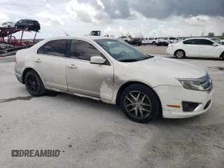 2012 Ford Fusion SEL with VIN 3FAHP0JG5CR295195, listed as a Copart auction lot 62272885 with 177,193 mi miles and Salvage title. Bid and sale history available at DreamBid. Image 4.