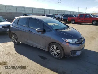 2015 Honda Fit EX-L with VIN 3HGGK5H89FM726964, listed as a Copart auction lot 48564635 with 157,667 mi miles and Salvage Title. Bid and sale history available at DreamBid. Image 4.