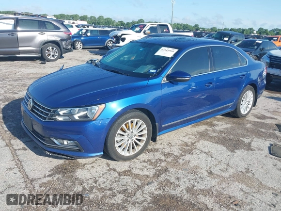2016 Volkswagen Passat SE с VIN 1VWBT7A31GC004291, выставлен на аукционе IAAI как лот 42341960 с пробегом 92 469 миль миль и . История ставок и продаж доступна на DreamBid. Изображение 2.