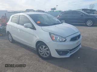 2017 Mitsubishi Mirage SE z VIN ML32A4HJ0HH014703, wystawiony jako IAAI lot #41691451 z przebiegiem 74 480 mil mil oraz . Historia ofert i sprzedaży dostępna na DreamBid. Obrazek 1.
