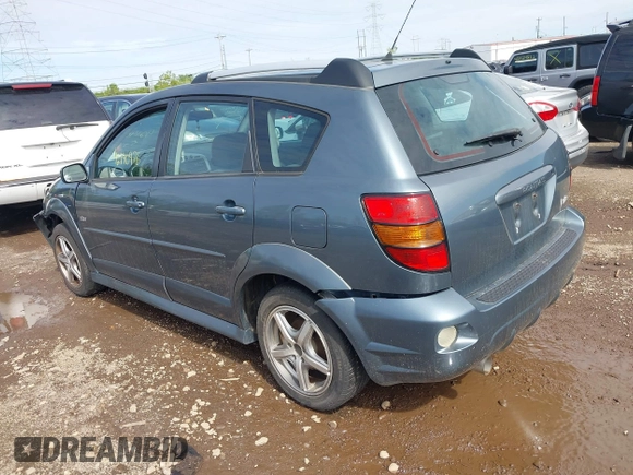 2007 Pontiac Vibe with VIN 5Y2SL65807Z425418, listed as a IAAI auction lot 42140976 with 158,855 mi miles. Bid and sale history available at carsss.com. Image 3.
