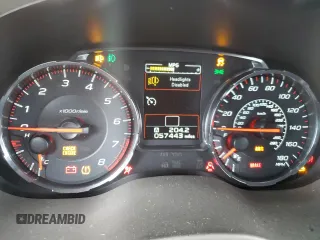 2020 Subaru WRX Limited with VIN JF1VA1J63L9814497, listed as a Copart auction lot 87590315 with 57,443 mi miles and Salvage Title. Bid and sale history available at carsss.com. Image 9.