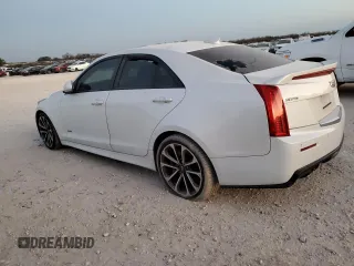 2016 Cadillac ATS-V with VIN 1G6AN5SY6G0143361, listed as a Copart auction lot 47123595 with 67,783 mi miles and Clean Title. Bid and sale history available at carsss.com. Image 2.