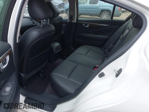 2019 Infiniti Q50 Luxe with VIN JN1EV7AP9KM513046, listed as a IAAI auction lot 41904330 with 51,608 mi miles and . Bid and sale history available at DreamBid. Image 8.
