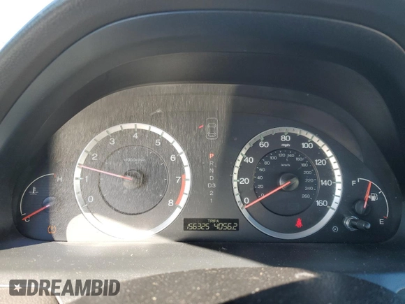 2009 Honda Accord LX-P with VIN 1HGCP264X9A034874, listed as a Copart auction lot 47439915 with 156,325 mi miles and Salvage Title. Bid and sale history available at DreamBid. Image 9.