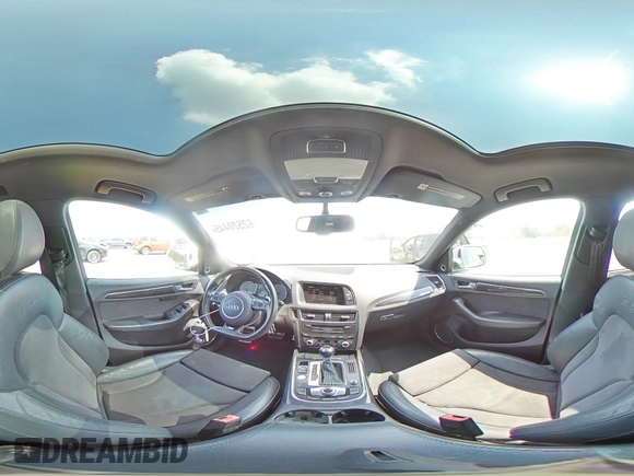 2014 Audi SQ5 Prestige with VIN WA1VGAFPXEA097666, listed as a Copart auction lot 62520445 with 89,596 mi miles and Salvage title. Bid and sale history available at DreamBid. Image 16.