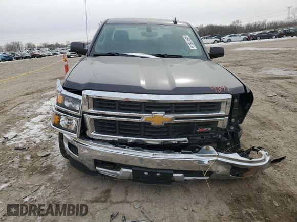 2015 Chevrolet Silverado 1500 LT with VIN 3GCUKREC9FG255270, listed as a Copart auction lot 45461935 with 152,540 mi miles and Salvage Title. Bid and sale history available at carsss.com. Image 5.