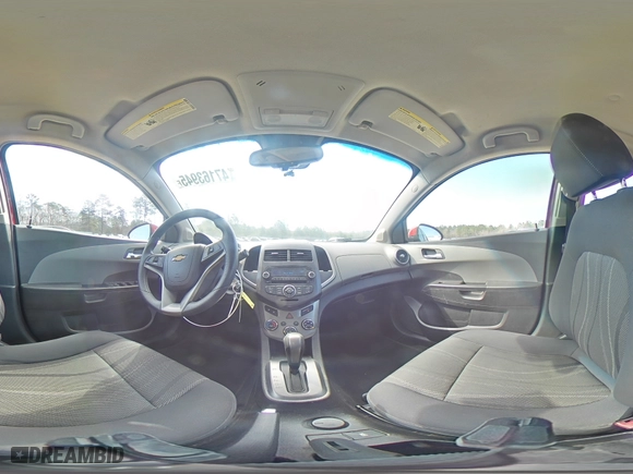 2013 Chevrolet Sonic LT with VIN 1G1JC6SH8D4196861, listed as a Copart auction lot 47163945 with 122,461 mi miles and Salvage Title. Bid and sale history available at carsss.com. Image 12.