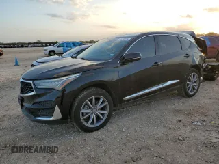 2020 Acura RDX w/Technology Pkg with VIN 5J8TC1H50LL017749, listed as a Copart auction lot 85196524 with 78,827 mi miles and Salvage Title. Bid and sale history available at carsss.com. Image 1.