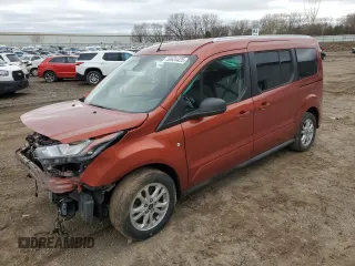 2022 Ford Transit Connect XLT with VIN NM0GE9F25N1509870, listed as a Copart auction lot 50624425 with 14,851 mi miles and Clean title. Bid and sale history available at DreamBid. Image 1.