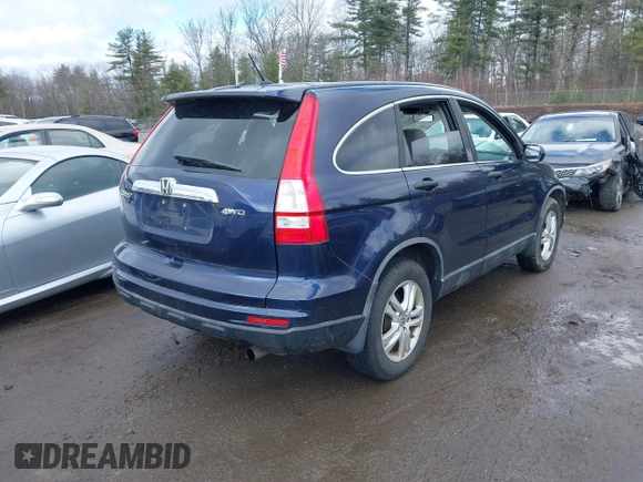 2011 Honda CR-V EX with VIN 5J6RE4H54BL053229, listed as a IAAI auction lot 41985385 with 156,205 mi miles and . Bid and sale history available at carsss.com. Image 4.