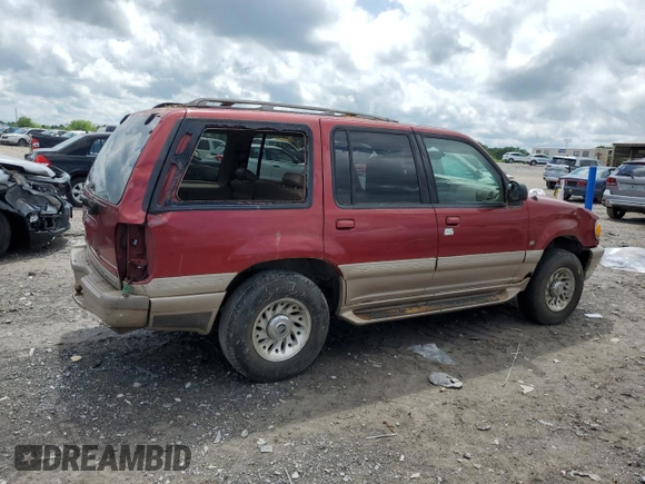 2000 Mercury Mountaineer with VIN 4M2ZU86P2YUJ30049, listed as a Copart auction lot 58619545 with 149,673 mi miles and Salvage title. Bid and sale history available at DreamBid. Image 3.