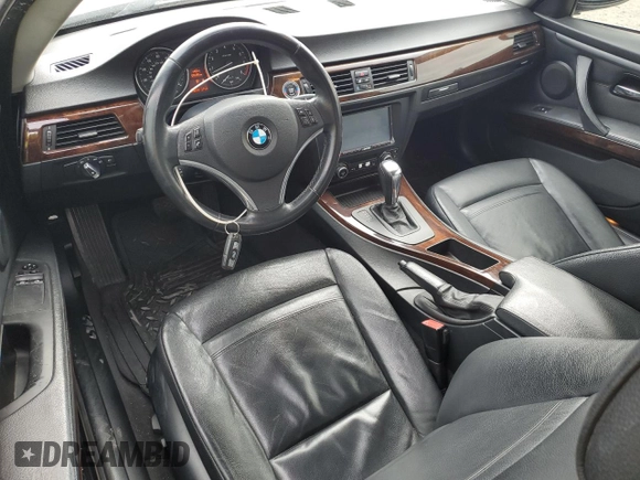 2011 BMW 3 Series 328i with VIN WBAKE3C59BE441745, listed as a Copart auction lot 49334705 with 172,072 mi miles and Salvage Title. Bid and sale history available at DreamBid. Image 8.