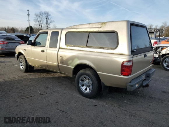 2002 Ford Ranger XLT Appearance with VIN 1FTYR44E42PA78863, listed as a Copart auction lot 41993605 with 44,949 mi miles and Clean Title. Bid and sale history available at carsss.com. Image 2.