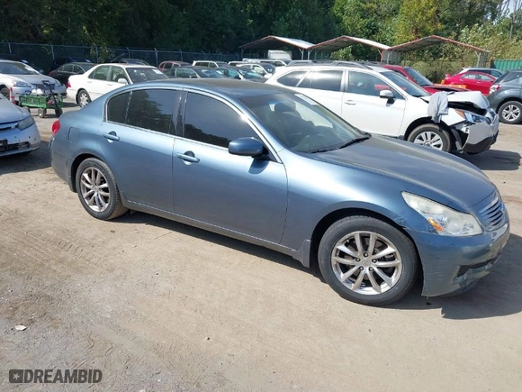 2007 Infiniti G35 Sedan G35x with VIN JNKBV61F77M804930, listed as a IAAI auction lot 37745184 with 130,541 mi miles. Bid and sale history available at carsss.com. Image 1.