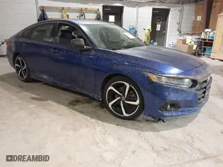 2022 Honda Accord Sedan Sport SE with VIN 1HGCV1F42NA066566, listed as a IAAI auction lot 41396205 with 68,193 mi miles. Bid and sale history available at carsss.com. Image 1.
