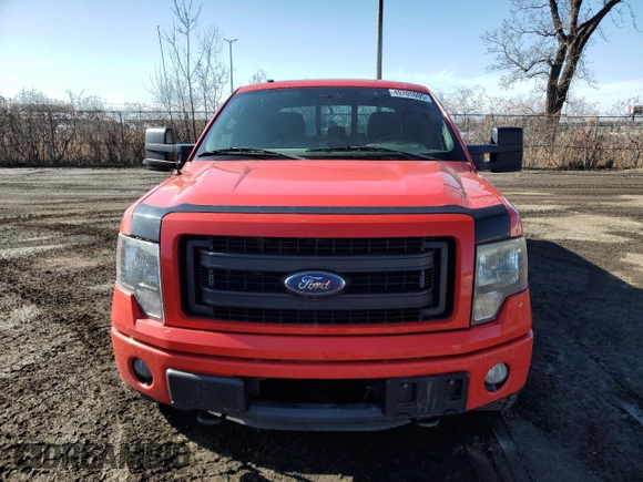 2013 Ford F-150 XL with VIN 1FTFW1ET5DFD18894, listed as a Copart auction lot 49705005 with 232,384 mi miles and Salvage Title. Bid and sale history available at carsss.com. Image 5.