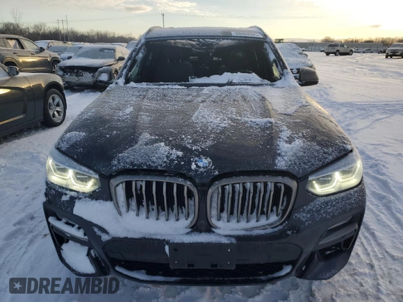 2019 BMW X3 M40i with VIN 5UXTS3C59K0Z05595, listed as a Copart auction lot 88962685 with Not Provided miles and Salvage Title. Bid and sale history available at DreamBid. Image 5.