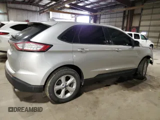 2016 Ford Edge SE with VIN 2FMPK4G99GBB67112, listed as a Copart auction lot 55143535 with 206,666 mi miles and Salvage title. Bid and sale history available at DreamBid. Image 3.