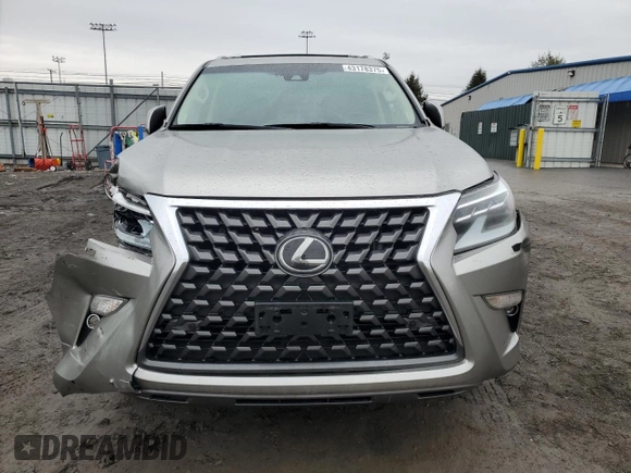 2023 Lexus GX with VIN JTJAM7BX4P5345358, listed as a Copart auction lot 43178375 with 38,666 mi miles and Salvage Title. Bid and sale history available at carsss.com. Image 5.
