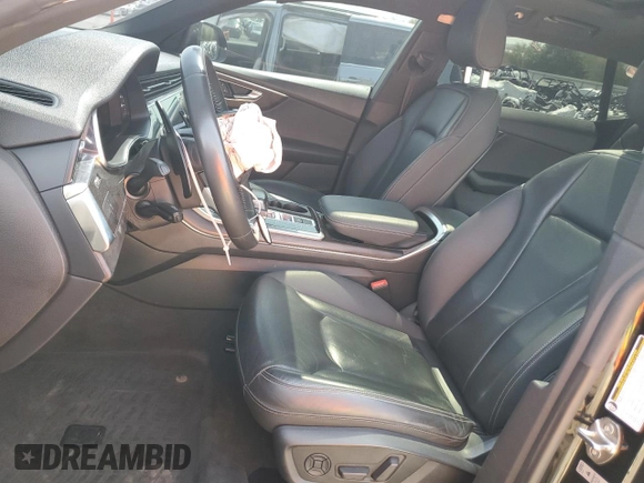 2019 Audi Q8 Premium Plus with VIN WA1EVAF13KD011514, listed as a Copart auction lot 64988564 with 81,316 mi miles and Salvage Title. Bid and sale history available at carsss.com. Image 7.