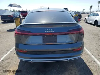 2021 Audi e-tron Sportback S line Premium Plus with VIN WA12AAGE6MB006032, listed as a Copart auction lot 54515044 with 26,980 mi miles. Bid and sale history available at carsss.com. Image 6.