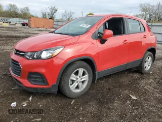 2020 Chevrolet Trax LS z VIN KL7CJKSB0LB344390, wystawiony jako Copart lot #54657955 z przebiegiem 61 339 mil mil oraz Szkoda całkowita • Salvage title. Historia ofert i sprzedaży dostępna na DreamBid. Obrazek 1.