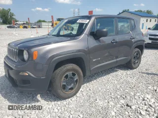 2018 Jeep Renegade Sport with VIN ZACCJBAB9JPH12959, listed as a Copart auction lot 62308245 with 145,035 mi miles and Clean title. Bid and sale history available at DreamBid. Image 1.
