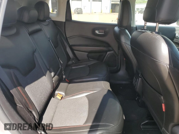 2021 Jeep Compass Trailhawk with VIN 3C4NJDDB5MT571837, listed as a Copart auction lot 58865625 with 75,456 mi miles and Salvage title. Bid and sale history available at DreamBid. Image 11.