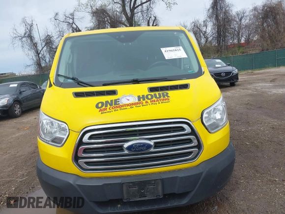 2019 Ford Transit with VIN 1FTYR1YMXKKB51036, listed as a IAAI auction lot 41965825 with 109,357 mi miles. Bid and sale history available at carsss.com. Image 12.
