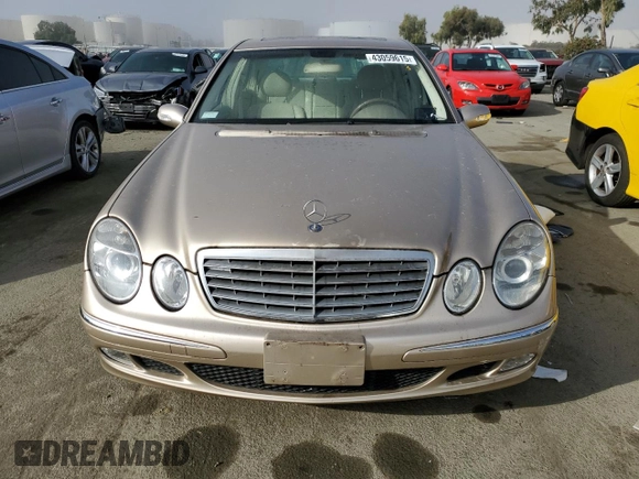 2003 Mercedes-Benz E-Class 3.2L with VIN WDBUF65J93A115990, listed as a Copart auction lot 43059615 with 39,025 mi miles and Salvage Title. Bid and sale history available at carsss.com. Image 5.