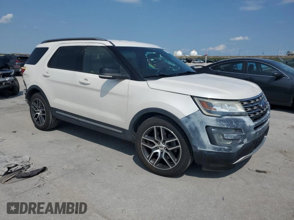 2017 Ford Explorer XLT z VIN 1FM5K7D88HGB49909, wystawiony jako Copart lot #59027255 z przebiegiem 133 536 mil mil oraz Szkoda całkowita • Salvage title. Historia ofert i sprzedaży dostępna na DreamBid. Obrazek 4.