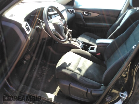 2016 Nissan Rogue S with VIN JN8AT2MV7GW133038, listed as a Copart auction lot 46072345 with 74,474 mi miles and Salvage Title. Bid and sale history available at carsss.com. Image 7.